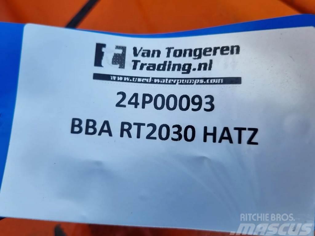 BBA BT/RT2030 HATZ 1D81z Vodné čerpadlá