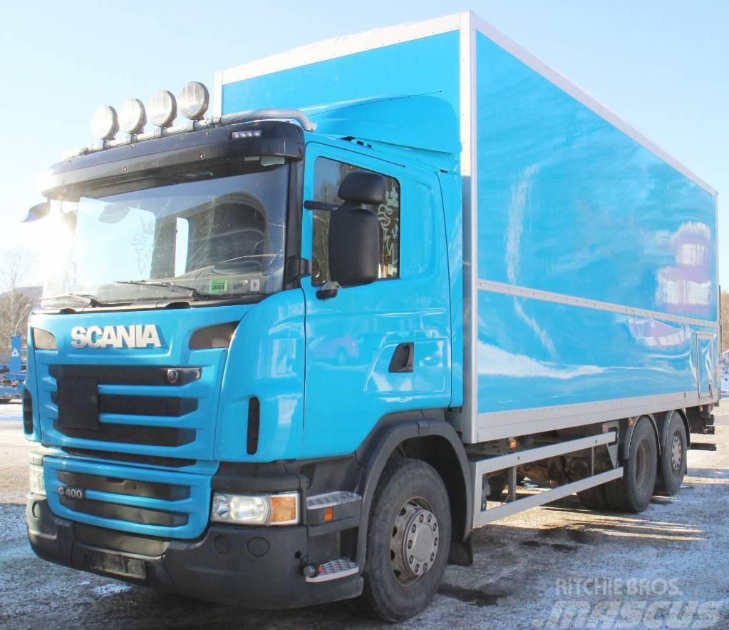Scania G 400 6x2*4 skåpbil Skriňová nadstavba