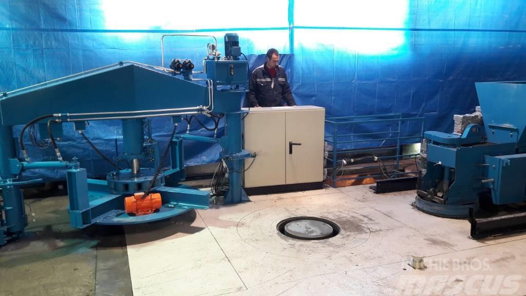 Metalika C-1200 Concrete pipe making machine Stroje na výrobu betónových prefabrikátov