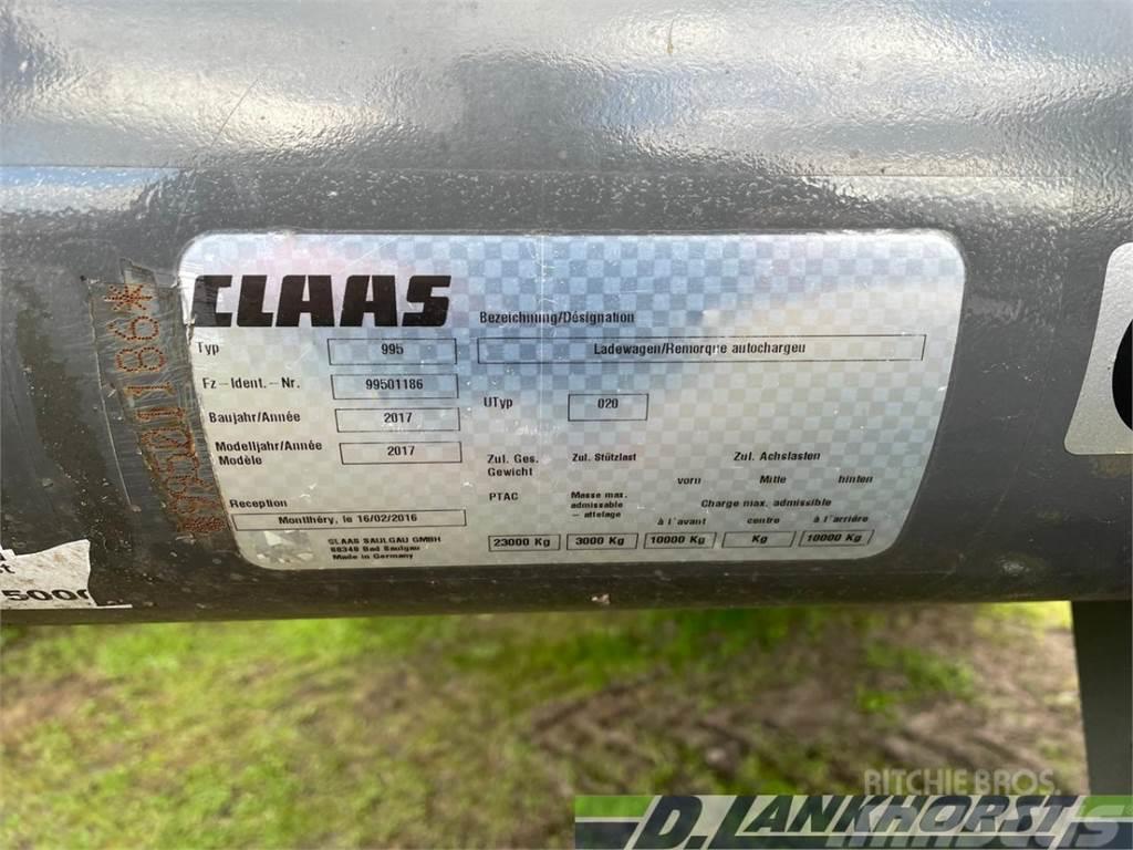 CLAAS Cargos 750 Tandem Obilné návesy