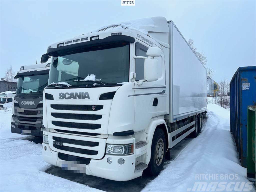 Scania G450 6x2 Box truck w/ fridge/freezer unit. Skriňová nadstavba