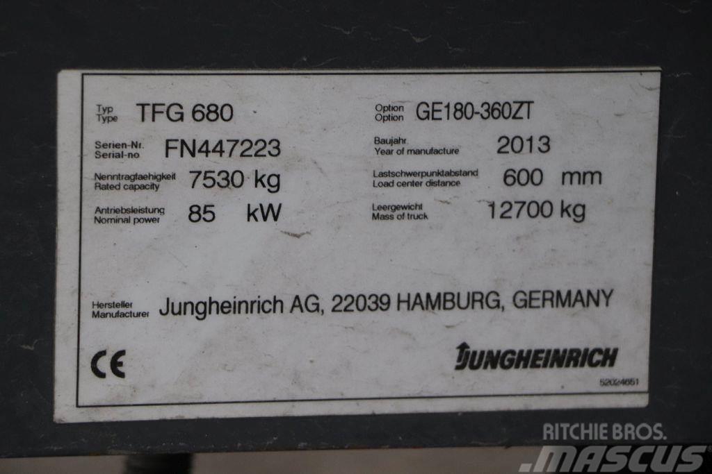 Jungheinrich TFG 680 LPG vozíky