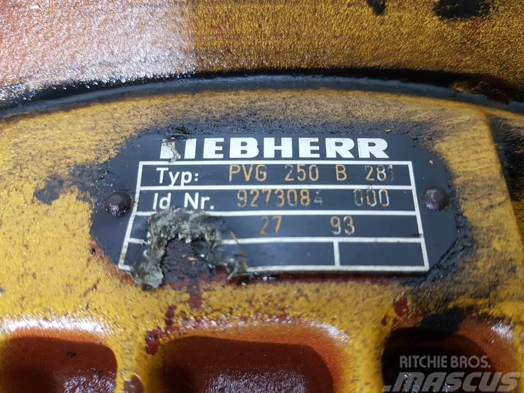 Liebherr PVG250B 281 - Transmission/Getriebe/Transmissiebak Prevodovka