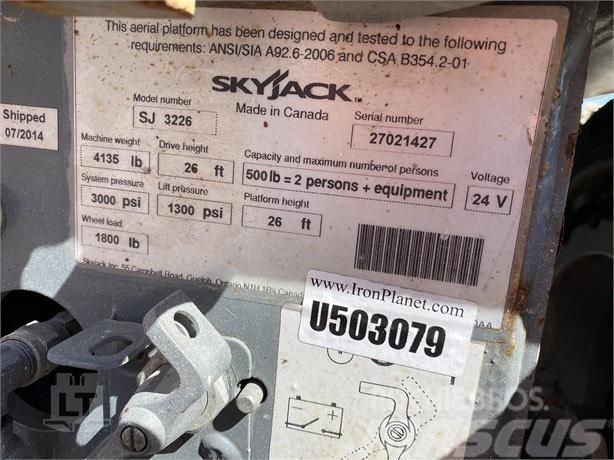 SkyJack SJ III 3226 Nožnicové zdvíhacie plošiny