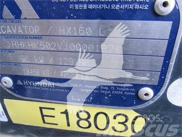 Hyundai HX160L Pásové rýpadlá