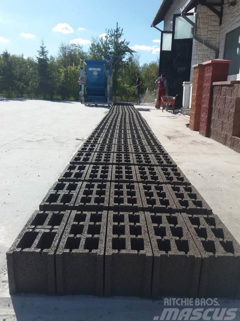 Metalika SVP-533 DB Concrete block making machine Stroje na výrobu betónových prefabrikátov