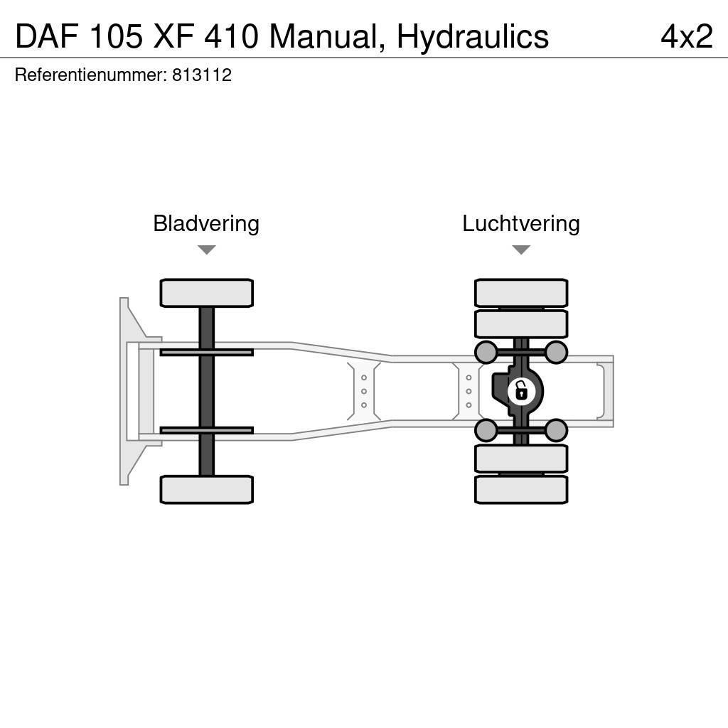 DAF 105 XF 410 Manual, Hydraulics Ťahače