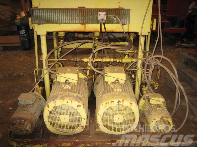  Hyd powerpac m/pumpe - 2x7,5 kw og 2x40 kw Naftové generátory