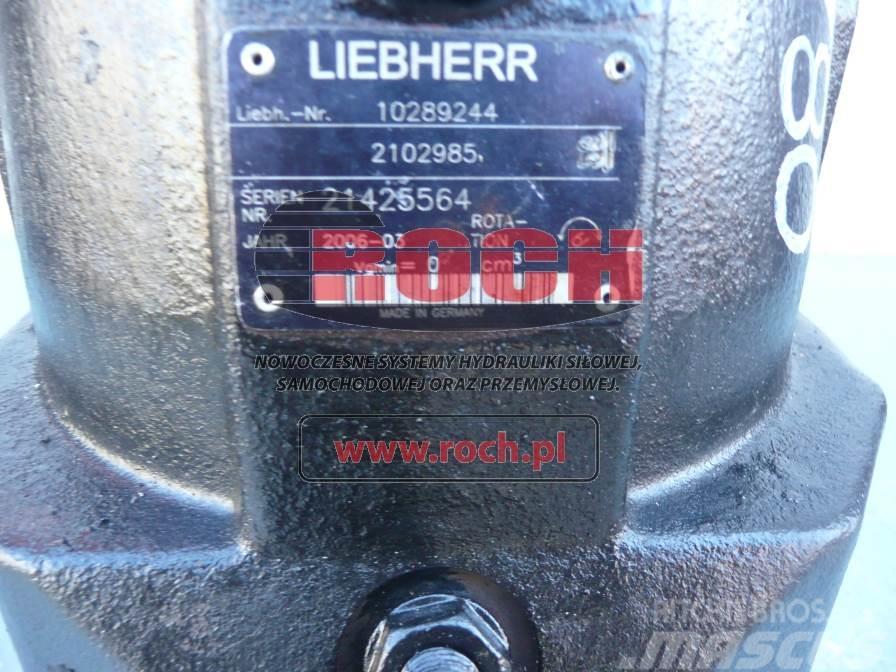 Liebherr 10289244 2102985 Motory