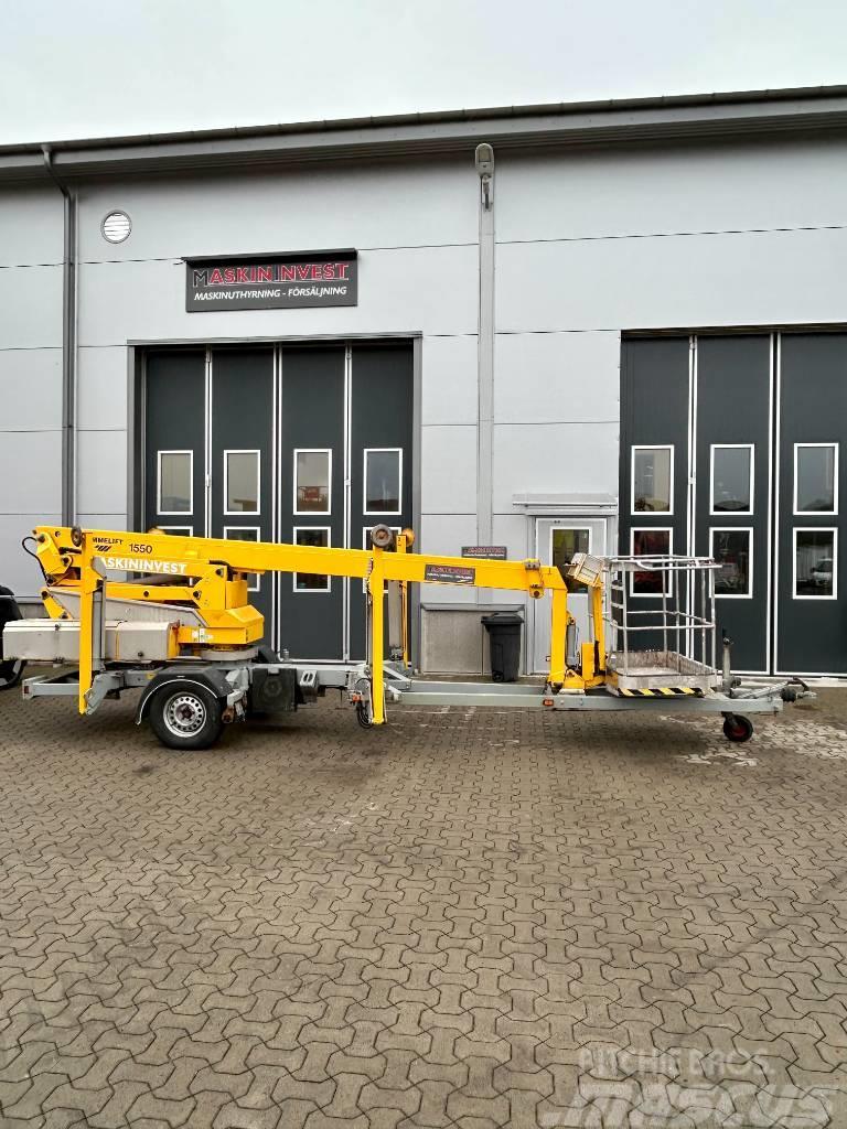 Omme 1550 EBZX Trailer mounted aerial platforms