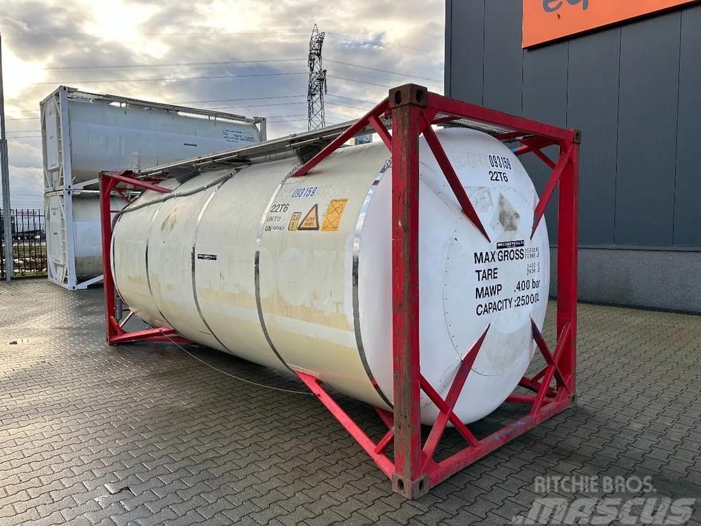 CIMC ISO 20FT 24.920L tankcontainer, UN Portable, T11, Tank containers