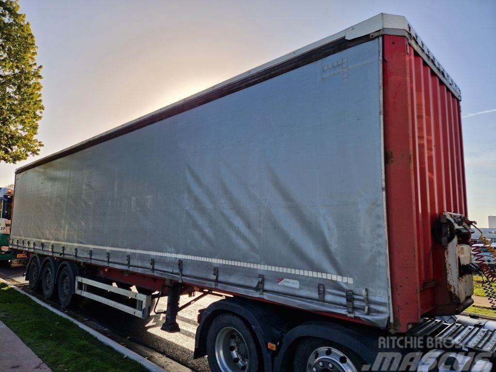 Krone SD 27 EL / HUBDACH / TOIT LEVANT / HEFDAK / COIL / Curtainsider semi-trailers