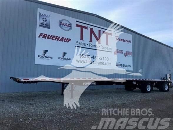 Fontaine (QTY: 25) 53 X 102 COMBO FLATBEDS CA AND CANADA L Flatbed/Dropside semi-trailers