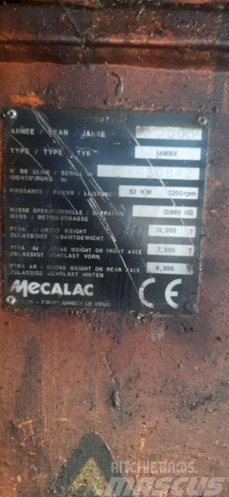 Mecalac 14MBXAR Rail Road Excavator Railroad maintenance