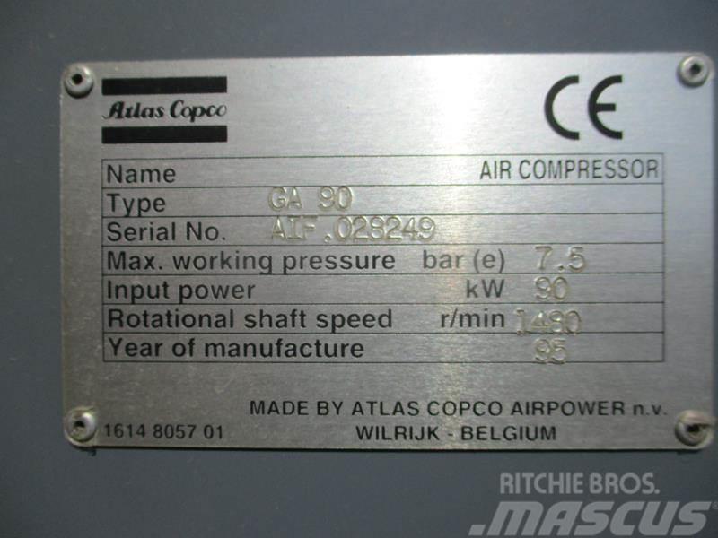 Atlas Copco GA 90 Compressors