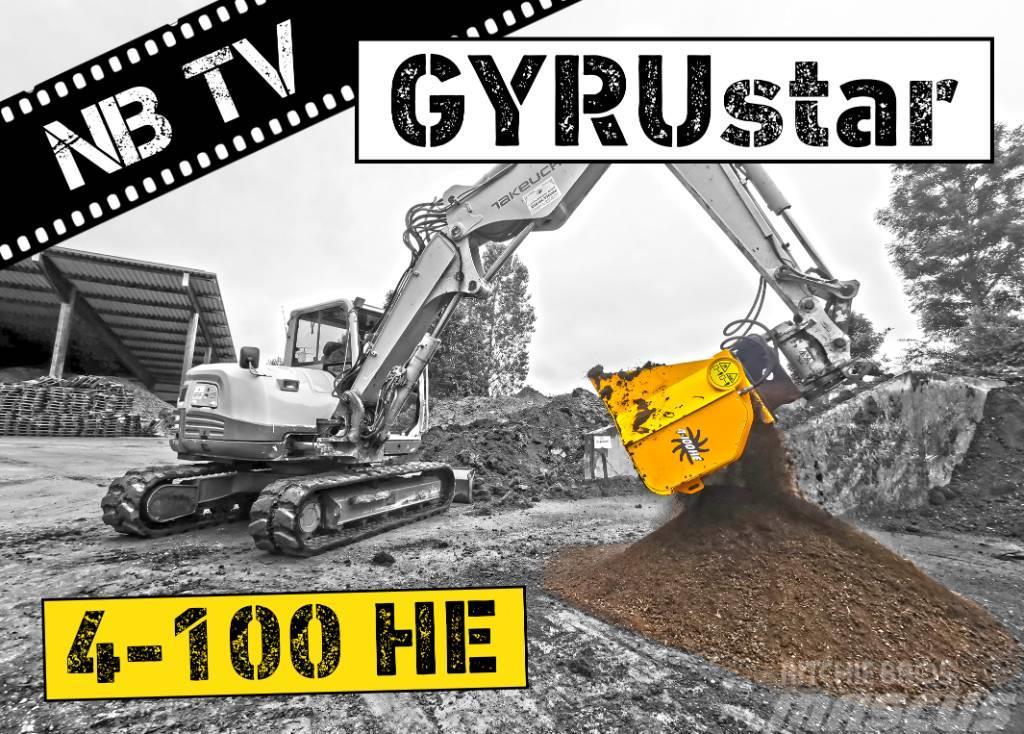 Gyru-Star 4-100HE | Siebschaufel Bagger ab 7 t Screening buckets