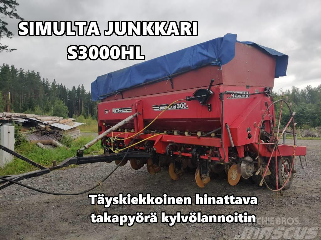 Simulta Junkkari S3000HL kylvölannoitin - VIDEO Combination drills