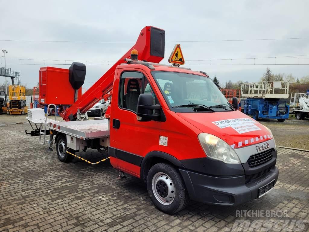 GSR 179T - 17 m Iveco 35S11 bucket truck boom lift Truck & Van mounted aerial platforms