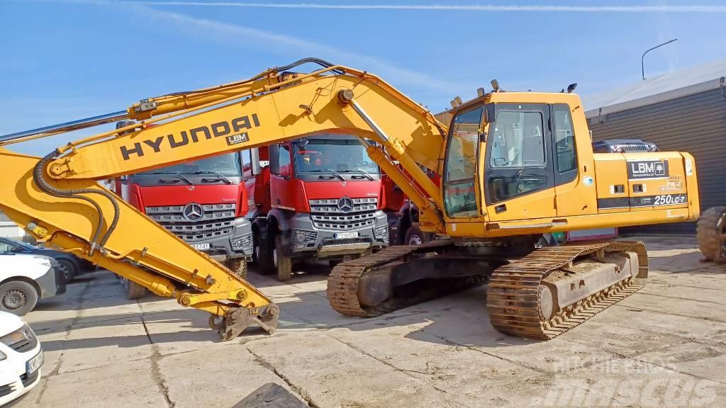 Hyundai Robex 250 LC-7 Crawler excavators