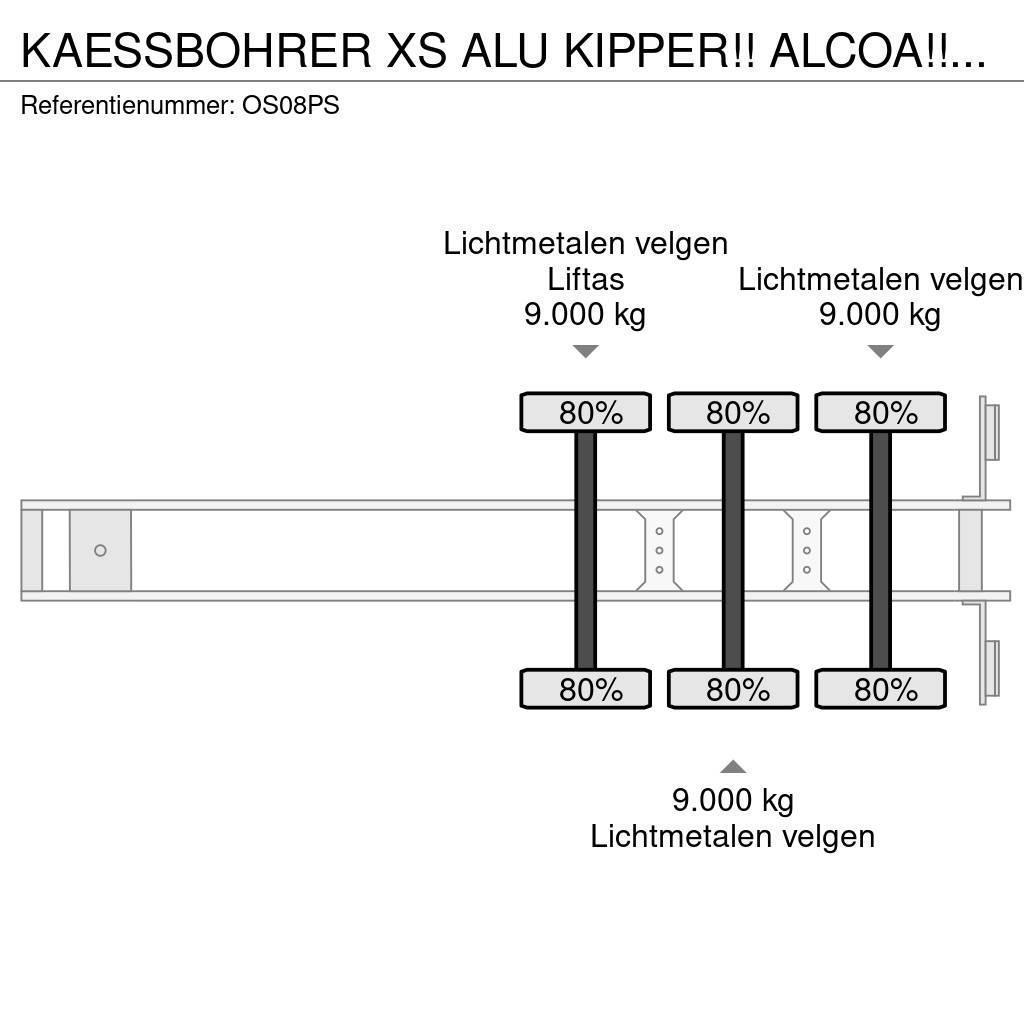 Kässbohrer XS ALU KIPPER!! ALCOA!!2021!!TOP!! Tipper semi-trailers
