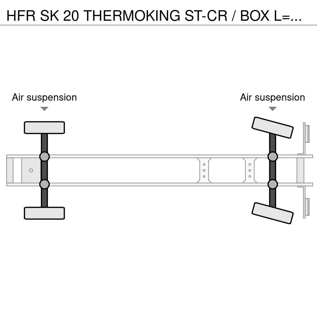 HFR SK 20 THERMOKING ST-CR / BOX L=13419 mm Temperature controlled semi-trailers