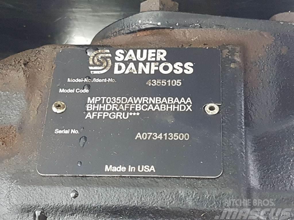 Sauer Danfoss MPT035DAWR-4355105-Load sensing pump Hydraulics
