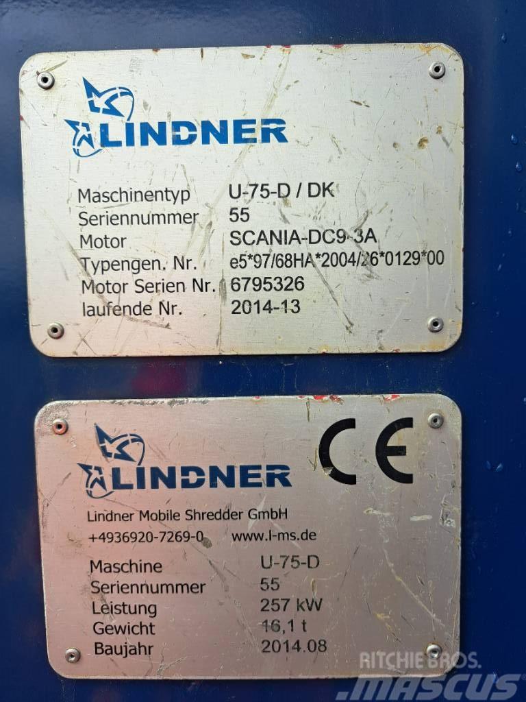 Lindner U75D Waste Shredders