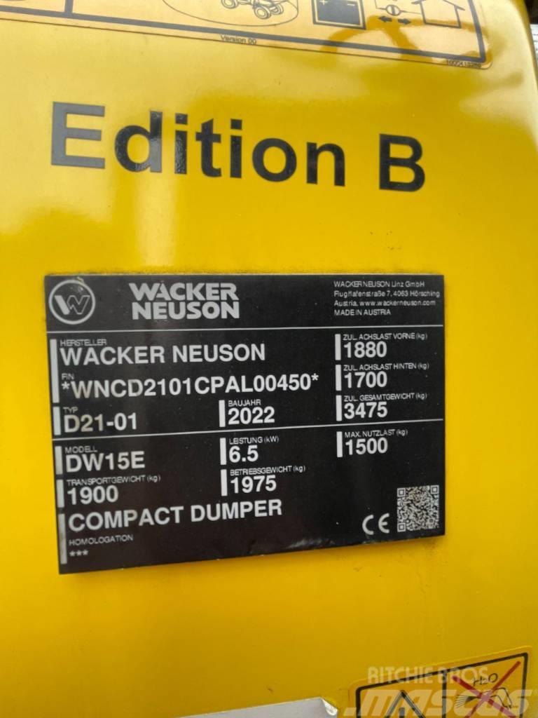 Wacker Neuson DW15e Site dumpers