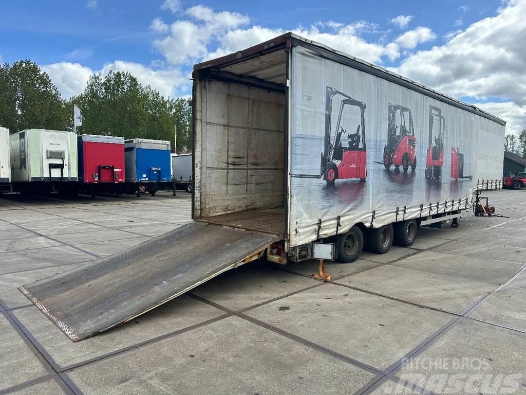 Broshuis 9000 KG LIFT, LAST AXEL STEERING Low loader-semi-trailers