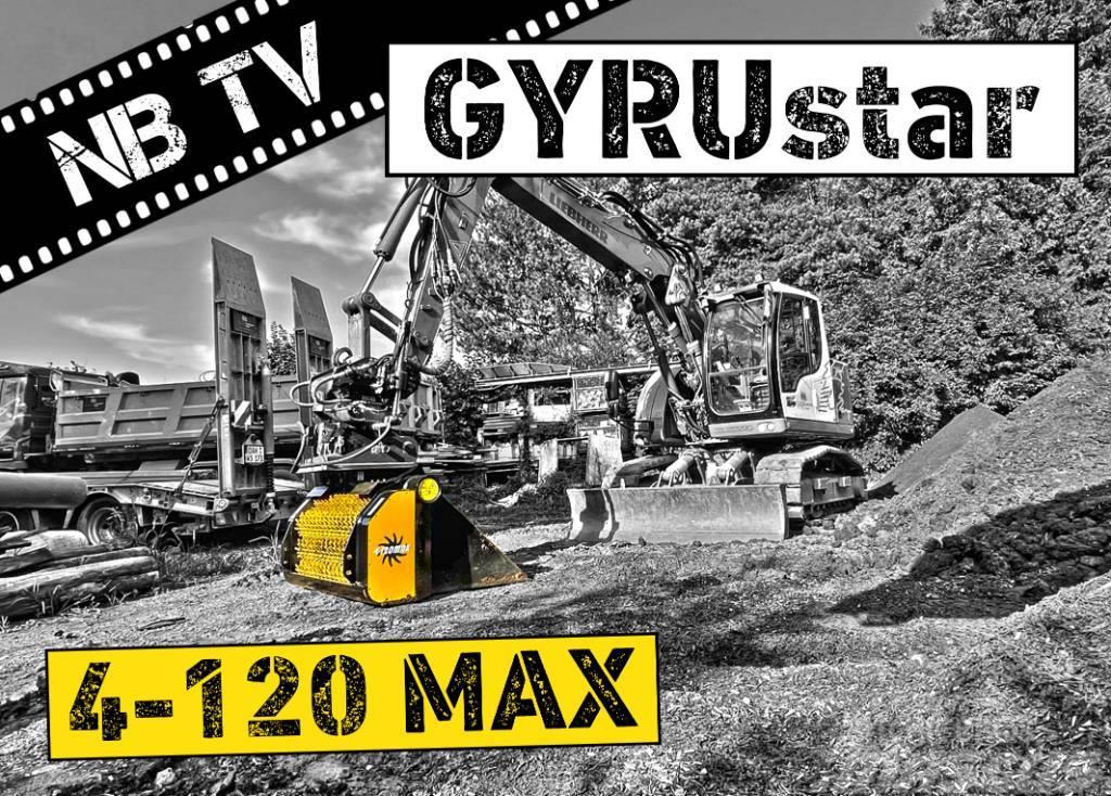 Gyru-Star 4-120MAX | Separatorschaufel Bagger Screening buckets