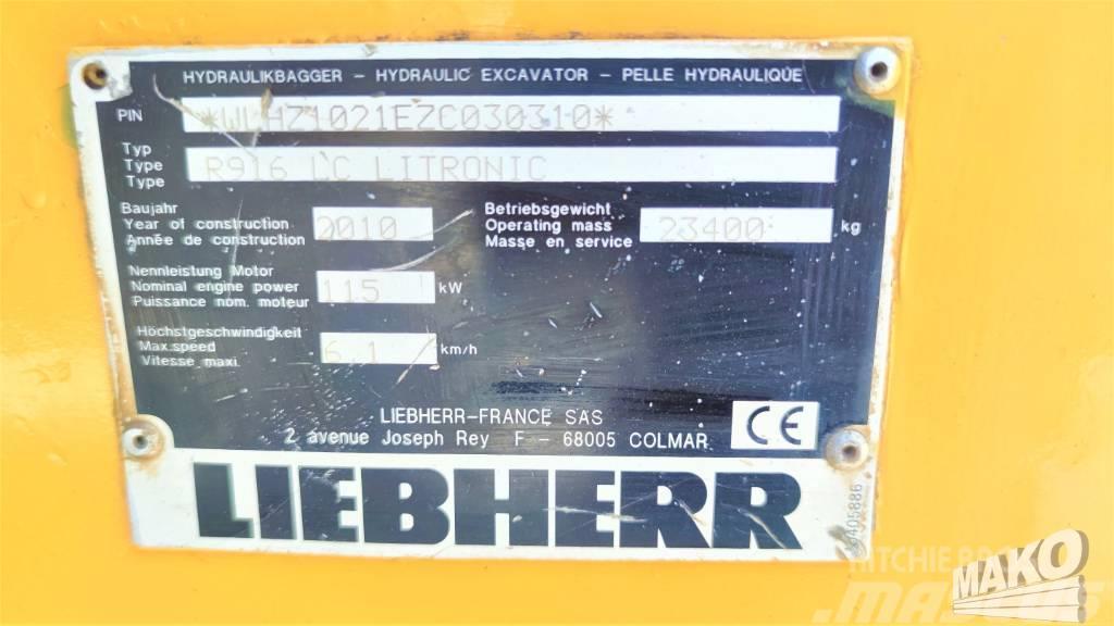 Liebherr R 916 LC Crawler excavators