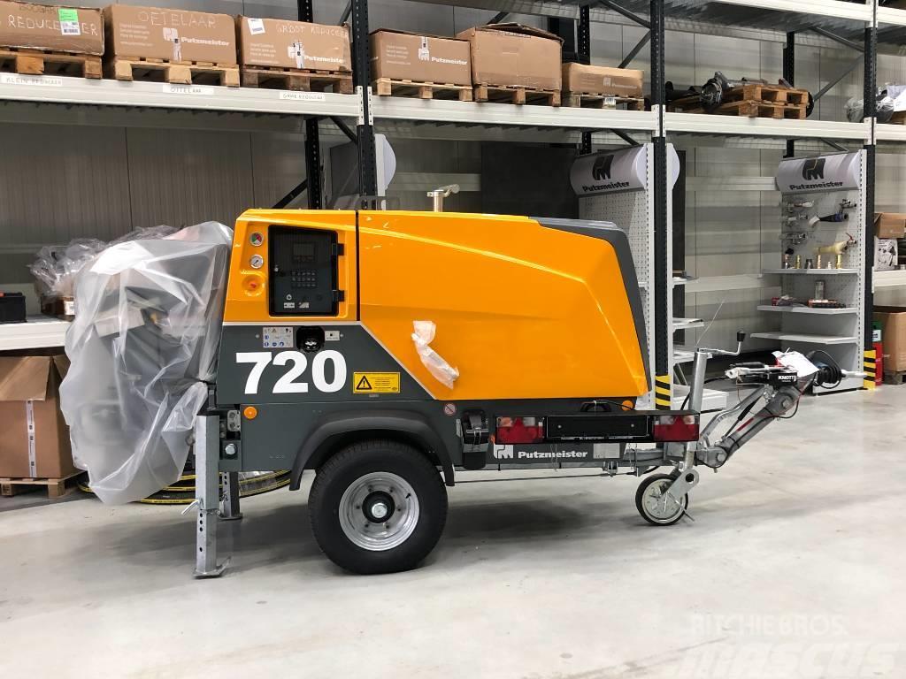 Putzmeister P 720 Concrete pump trucks