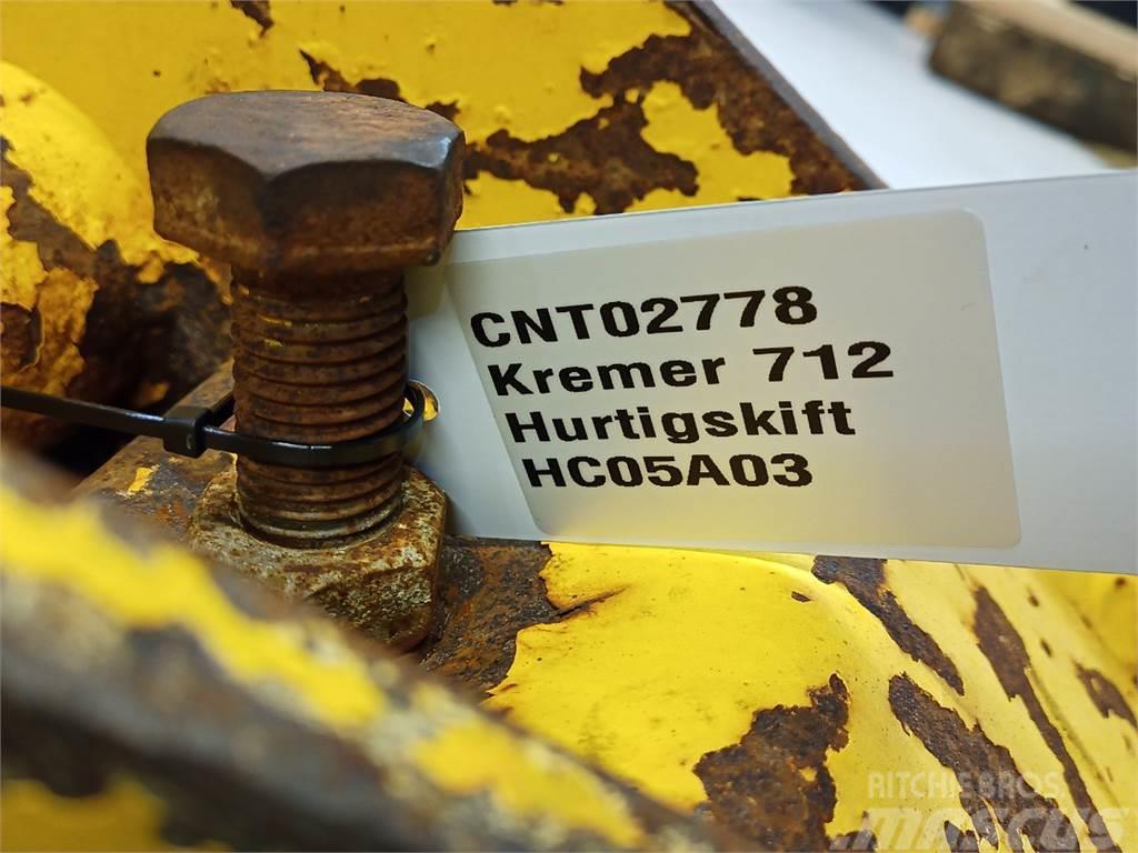 Kramer 712 Hydraulisk hurtigskifte 1644101863 Quick connectors