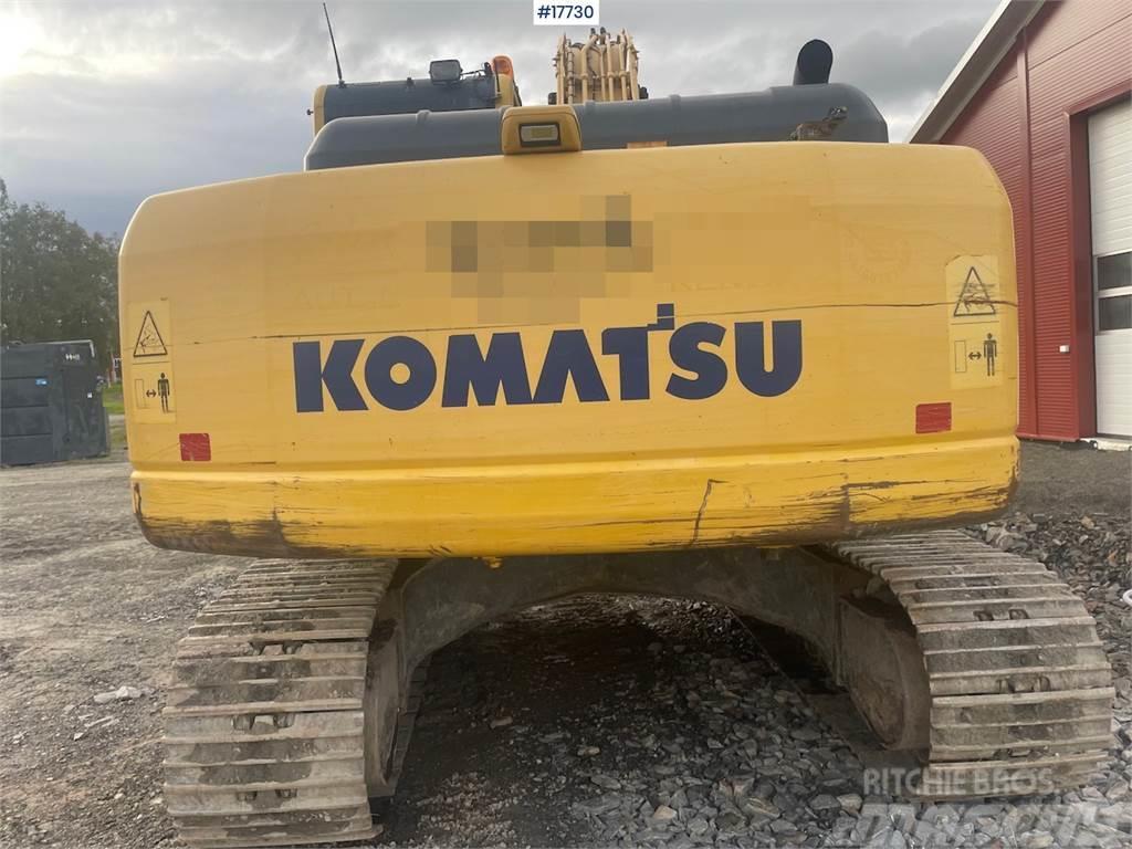 Komatsu PC210LC-SK tracked excavator w/ tilt and 2 buckets Crawler excavators