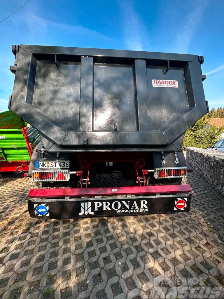 Pronar Tandem Halfpipe Mulde Bauanhänger  T701HP 710/50R2 Skip loader trailers