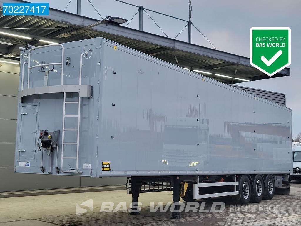 Kraker CF-Z 3 axles NL-Trailer Liftachse TÜV APK 10-24 BP Walking floor semi-trailers