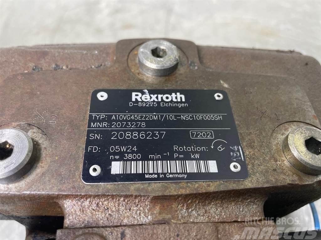 Rexroth A10VG45EZ2DM1/10L-R902073278-Drive pump/Fahrpumpe Hydraulics