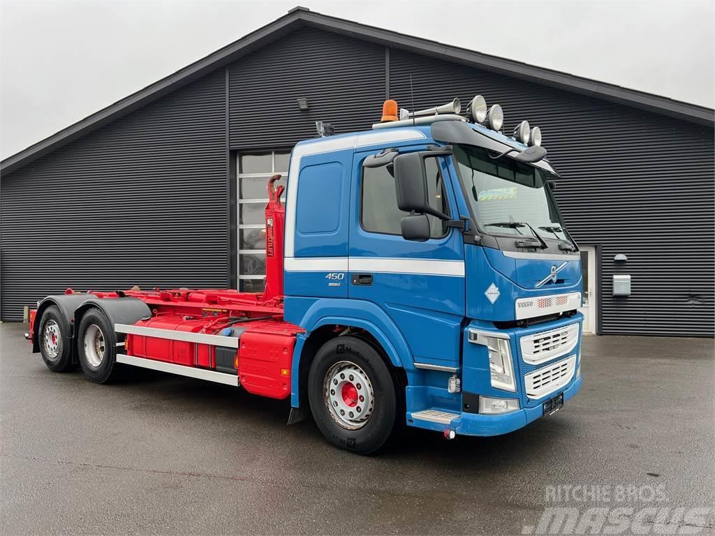 Volvo FM450 6x2*4 Kroghejs Cable lift demountable trucks