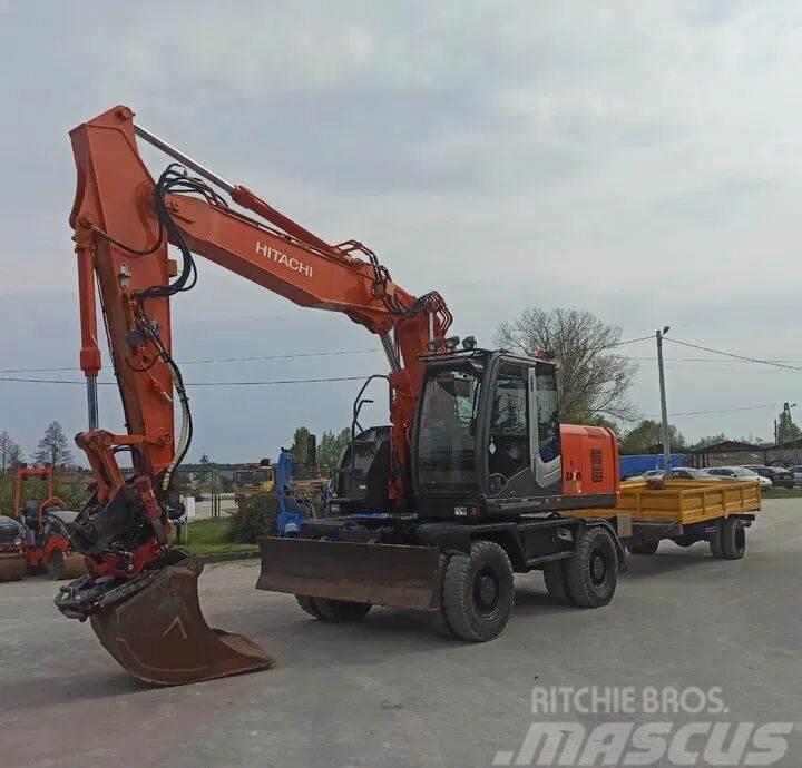 Hitachi ZX 170 W Wheeled excavators