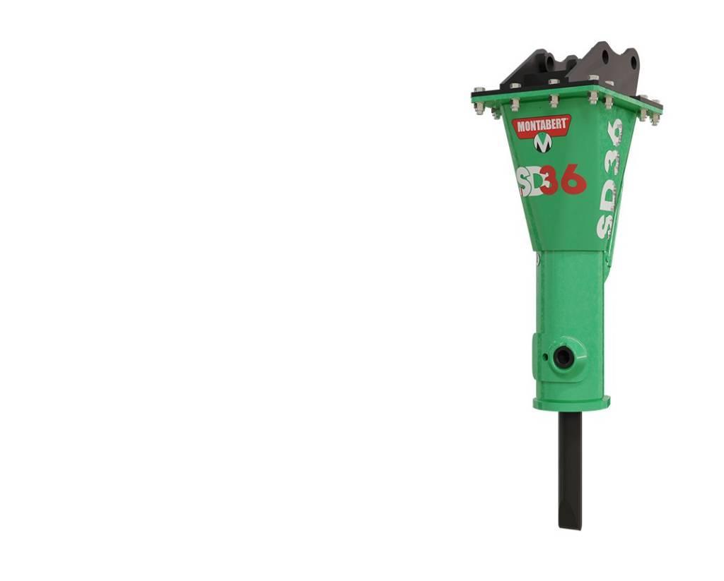 Montabert SD36 Hydraulikhammer für Bagger 4,0 - 10,0 t Hydraulic pile hammers