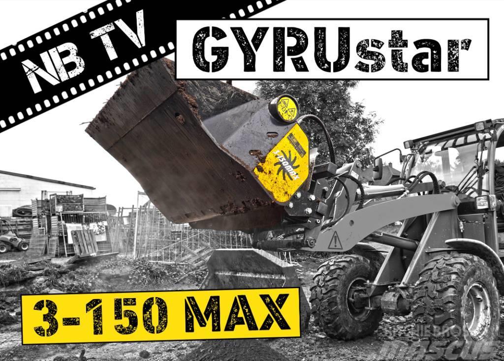 Gyru-Star 3-150MAX | Sieblöffel Radlader & Bagger Screening buckets
