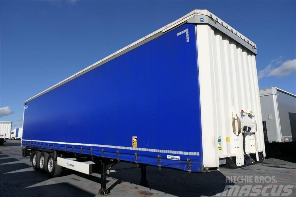 Krone CURTAINSIDER / STANDARD / LIFTED ROOF / LIFTED AXL Curtainsider semi-trailers