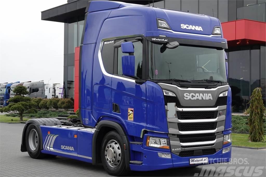 Scania R 450 / RETARDER / NOWY MODEL / OPONY 100 % Tractor Units