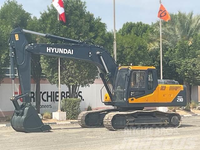 Hyundai R210-7 Crawler excavators