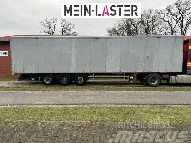 Kraker CF 300 92 m³ Liftachse TÜV 4-24 NL 28,3 t Box body semi-trailers