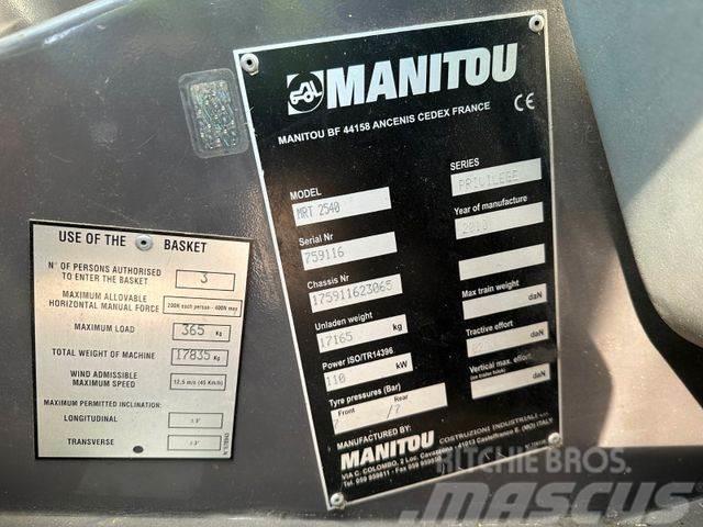 Manitou MRT 2540 P manipulator vin 065 Wheel loaders