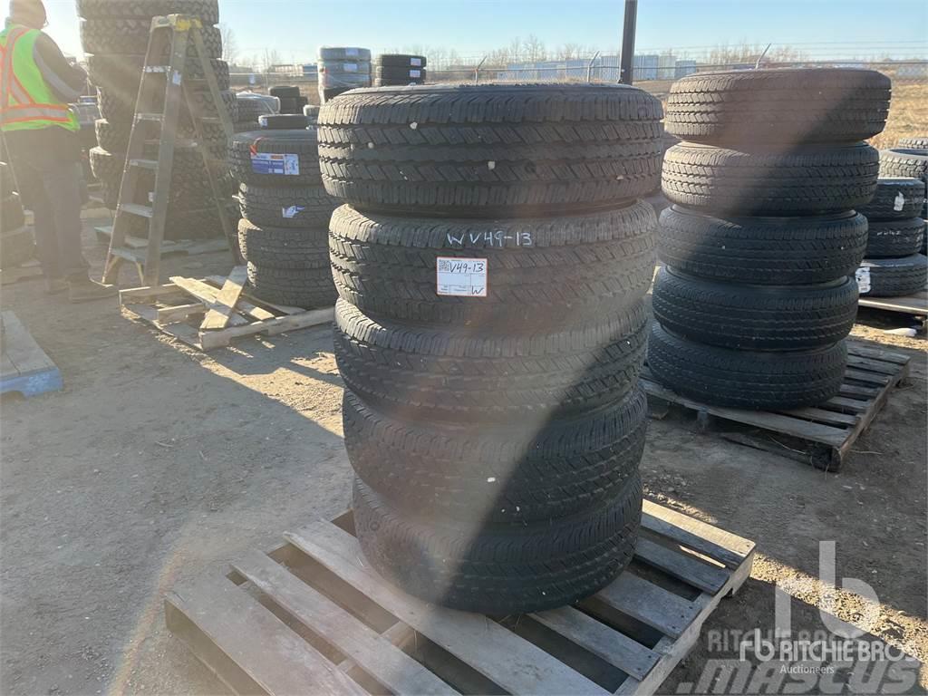 Continental Quantity of (5) LT245/75R17 Tyres, wheels and rims