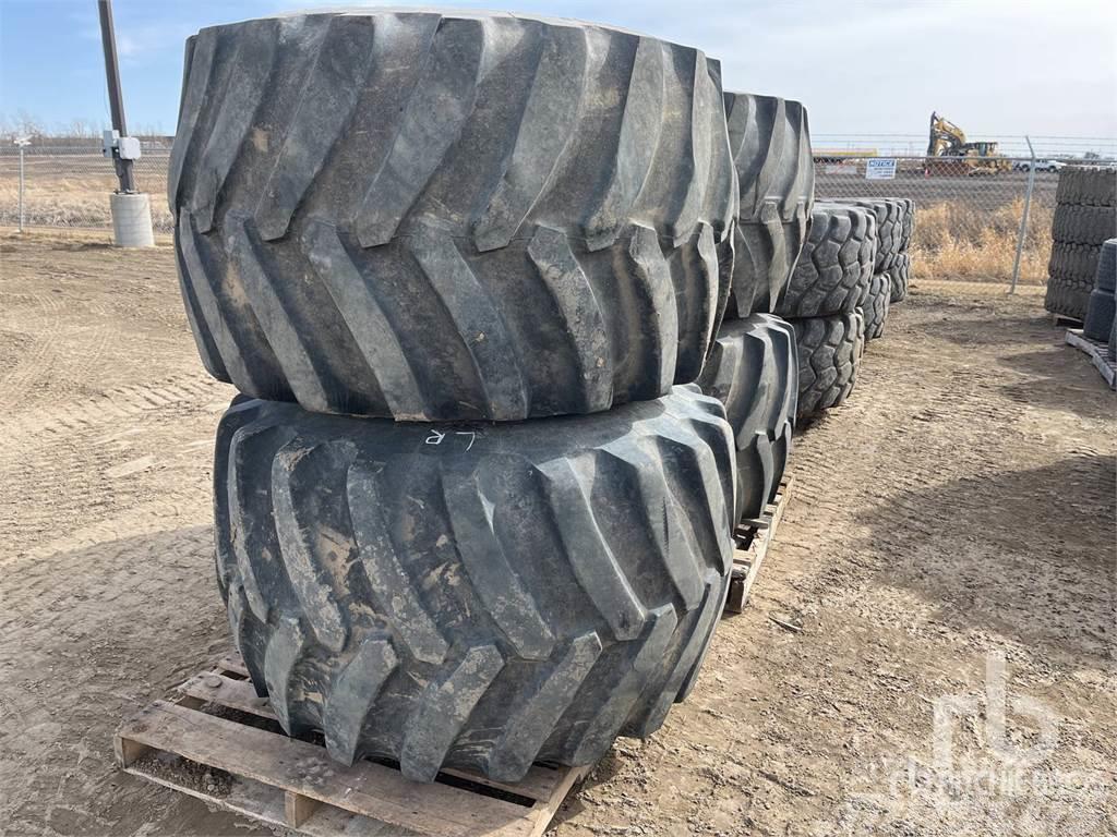 Primex Quantity of (4) 48X31.00-20 Floater Tyres, wheels and rims