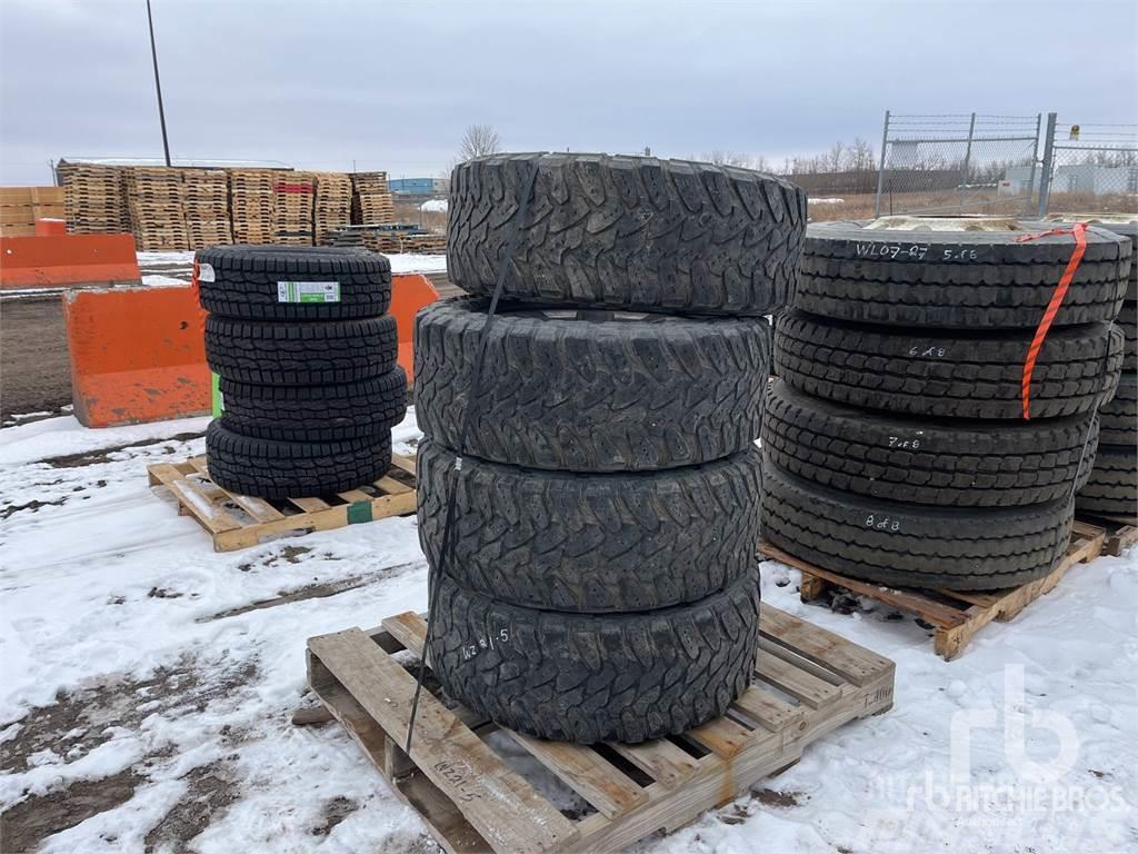Toyo Quantity of (4) 35X12.5R20 Tyres, wheels and rims