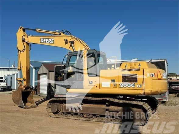 John Deere 200C LC Crawler excavators